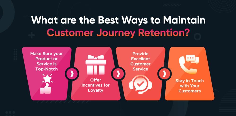 best way to maintain customer journey retention