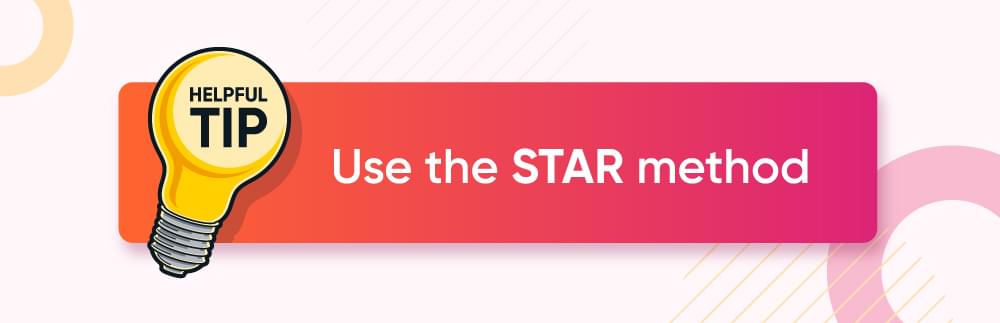 use the star method