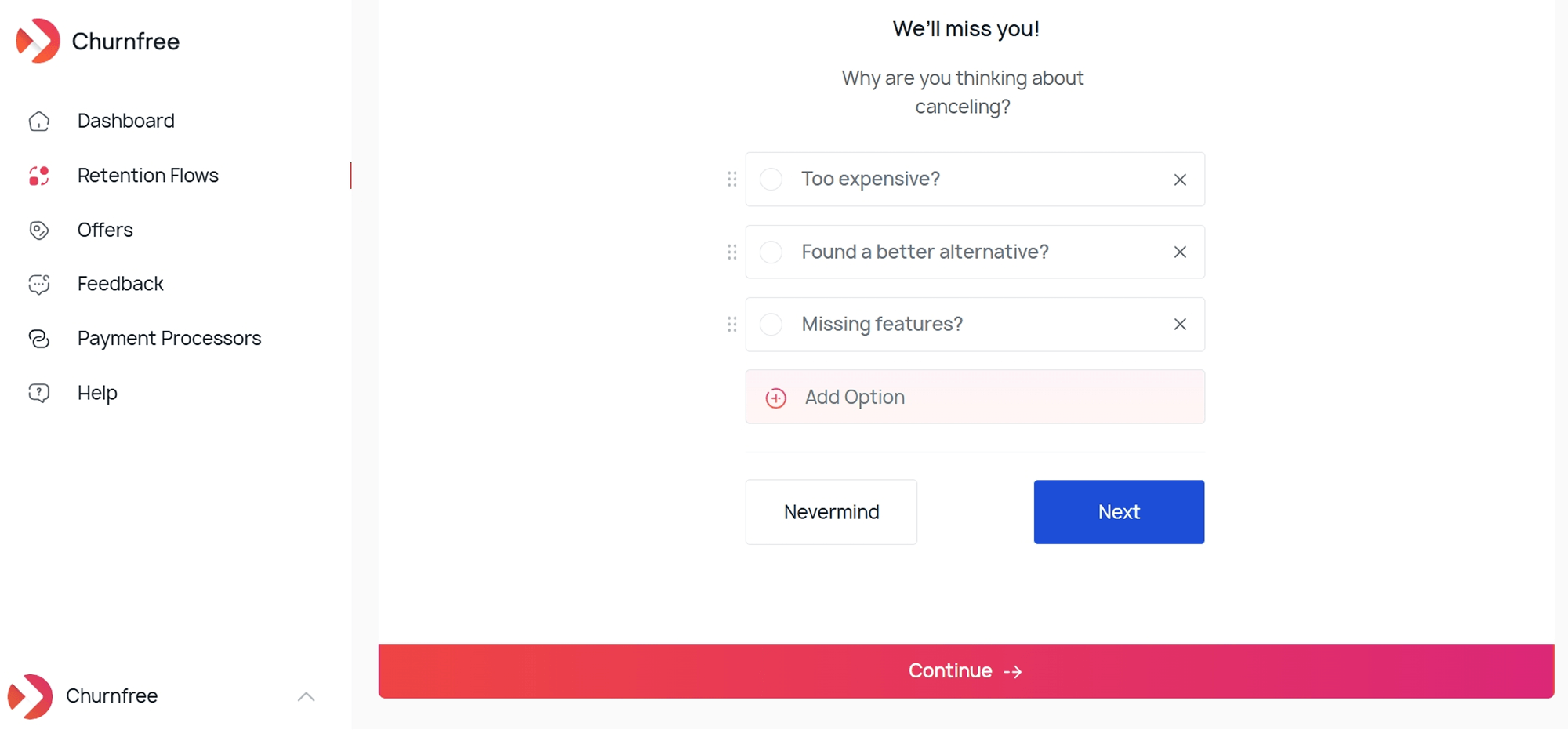 Survey Settings Survey Settings