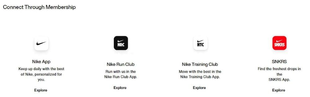 nikeplus hybrid based loyalty program