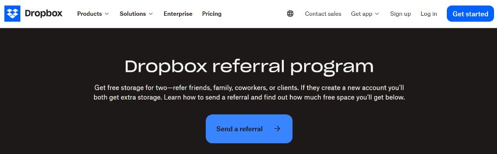 Dropbox Referral Program Dropbox Referral Program